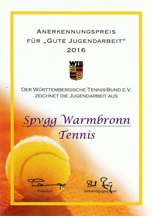 2016 Anerkennungspreis